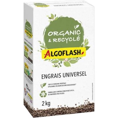 ALGOFLASH -  Engrais Universel Organic & Recycl&eacute; 2 kg