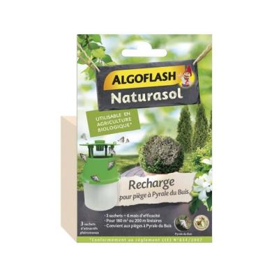 ALGOFLASH NATURASOL Recharge pi&egrave;ge pyrale du buis