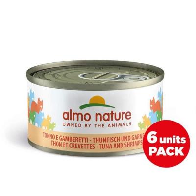 Almo Nature HFC Natural thon et crevettes pour chat (70 g) 18 x 70g