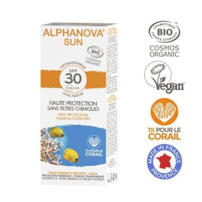 Alphanova Sun Crema Solar Sin Parfum Spf30 50gr