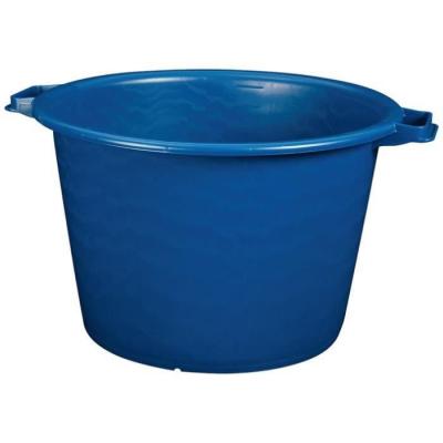 Aluminium et Plastique RIVBQRD75 Baquet Rond Plastique Bleu 75 L