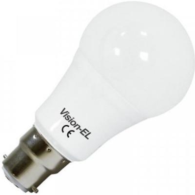 Ampoule LED B22 12W Ronde &eacute;clairage 100W 73938 - Blanc Chaud 3000K