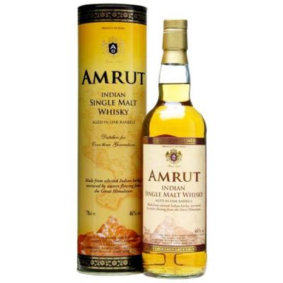 Amrut Indian Single Malt 70cl Single Malt Whisky + Coffret cadeau