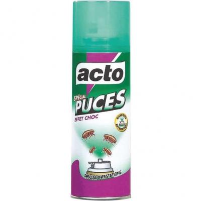 ACTO A&Eacute;ROSOL SP&Eacute;CIAL Contre toutes les esp&egrave;ces de puces. A&eacute;rosol auto-diffusant PUCE11