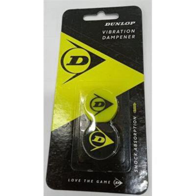 Dunlop Logo Tennis Dampeners 2 Units Jaune,Noir
