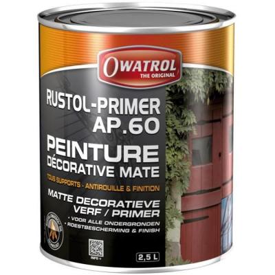 Peinture primaire et finition mat antirouille - RUSTOL PRIMER AP 60