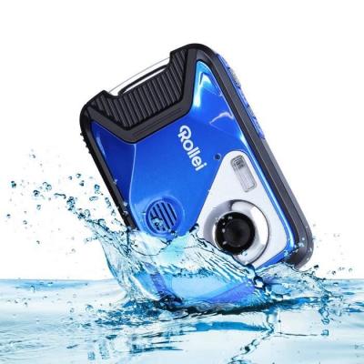 Rollei Sportsline 60 Plus appareil photo num&eacute;rique &eacute;tanche avec cam&eacute;scope 21 MP Bleu