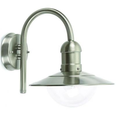 Applique ext&eacute;rieure tombante - inox 
