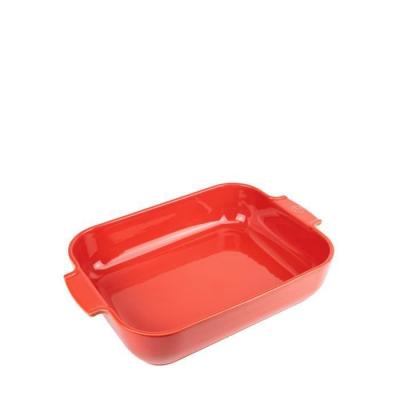 Peugeot - Appolia - Plat four rectangulaire - 40 cm - rouge