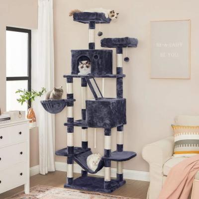 Feandrea Arbre &agrave; chat grand, Gris Fonc&eacute;