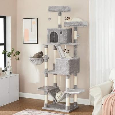 Feandrea Arbre &agrave; chat grand, Gris Clair