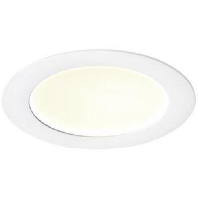 Spot applique encastr&eacute; Flat Led 13 - 13W - 4000K - Blanc - Blanc