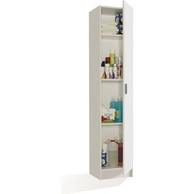 MULTIUSOS armoire rangement 1 porte blanc