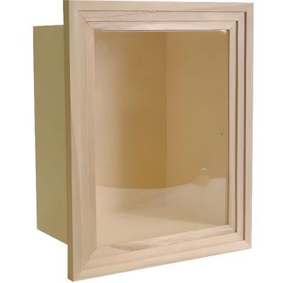 Vitrine en bois &agrave; d&eacute;corer - 28,5 x 23,5 cm - Artemio - couleur variant