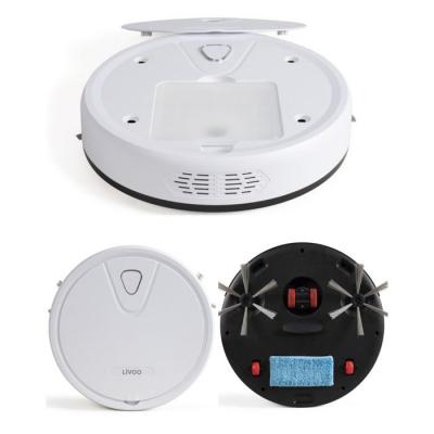 Aspirateur Robot - - Mod&egrave;le Blanc - 800 Pa - 500 ml - Autonomie 70 min