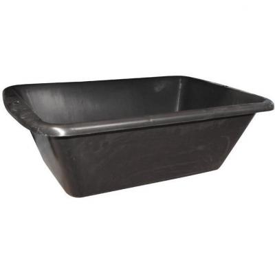 Auge poly&eacute;thyl&egrave;ne - ma&ccedil;on - noir - 25 L