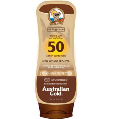 Australian Gold SPF50 avec lotion bronzante instantan&eacute;e 237ml