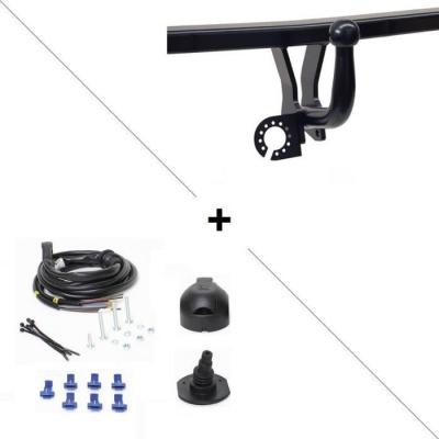 Attelage Renault Twingo (07/07-2014) Col de cygne + faisceau universel 7 broches
