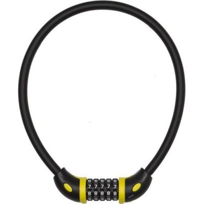 AUVRAY - Cable Antivol V&eacute;lo Combi A Chiffres &oslash;12 - Longueur 65cm