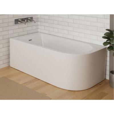 Baignoire d'angle ANIKA - 240L - 170*75*58cm - Angle gauche