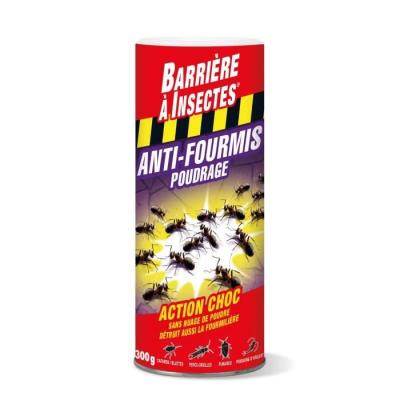 BARRIERE A INSECTES Anti-Fourmis Poudrage, Ext&eacute;rieur, 300 g, BARFOP300