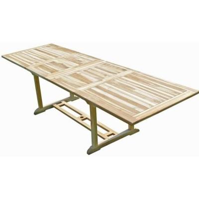 Table de jardin en teck BATAN 10/12 places