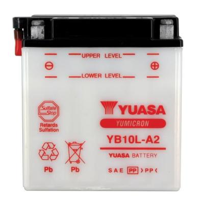 Batterie YB10L-A2 Conventionnelle Avec Entretien - Livr&eacute;e Sans Acide