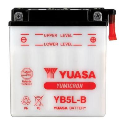 Batterie moto Yuasa YB5L-B 12V 5.3AH 60A