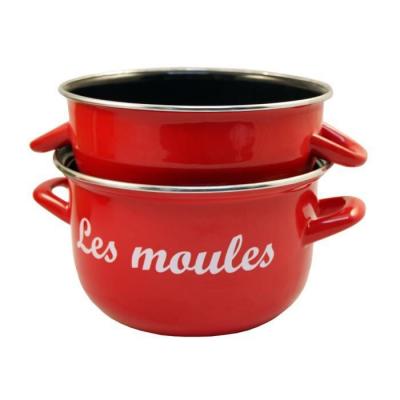 Baumalu 312875 Marmite &agrave; Moules 24 cm Marquage Rouge