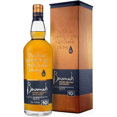 Benromach 10 Years 70cl Whisky + Coffret cadeau 