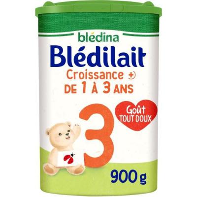 Bl&eacute;dina Bledilait Croissance+ 900 g D&egrave;s 12 Mois - Bo&icirc;te 900 g