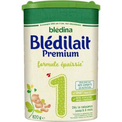 Bl&eacute;dilait Bl&eacute;digest 1er &acirc;ge de 0 &agrave; 6 mois 820g - Bl&eacute;dina 820g Bl&eacute;dina