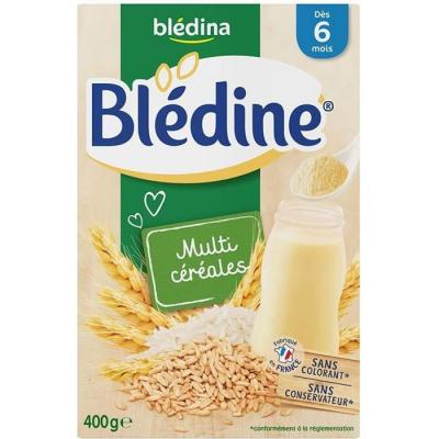 Bl&eacute;dina Bledine Multi-C&eacute;r&eacute;ales 400 g Des 6 Mois - Bo&icirc;te 400 g