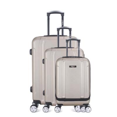 BLUESTAR - Set de 3 Valises BALTIMORE 75 cm 4 Roues beige Taille unique