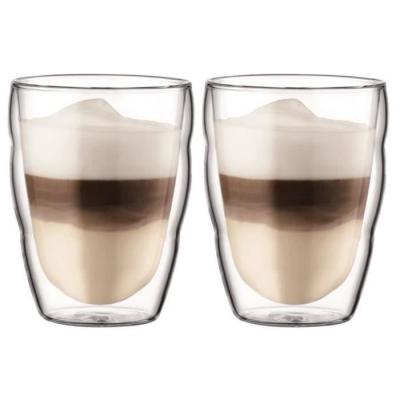 Verres double paroi BODUM - Pilatus 8cl, 25cl et 35cl - 11 &agrave; 20 cl