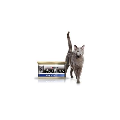 Purina Proplan Chat Adulte 7+ Thon Barquette 24 x 85g