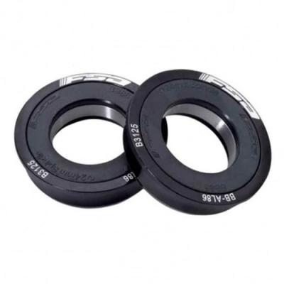 Fsa Bb86 Aluminium Bearings Kit Bottom Bracket Cup Noir 86.5 mm