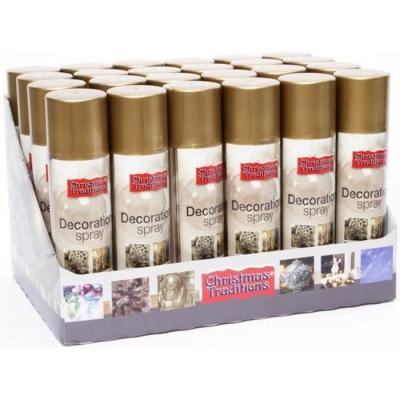 Idena Spray d&eacute;coration No&euml;l, 150&nbsp;ml, 1&nbsp;pi&egrave;ce, or, 8580420