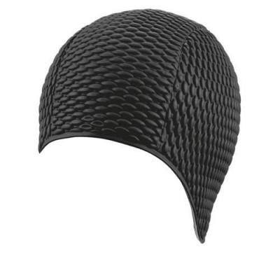 Beco bonnet de bain femme bulles noir taille unique