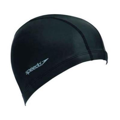 Speedo Bonnet de Bain Pace Mixte Adulte, Noir, Taille Unique
