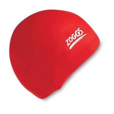 Zoggs bonnet de piscine standard rouge rouge taille unique