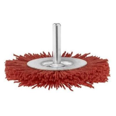 Bosch 2609256537 Brosse Circulaire Pour Perceuse Fils Nylon Et Abrasif Corindon 6 X 100 Mm