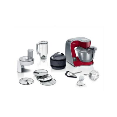 Bosch Mum5x720 Robot De Cuisine 1000 W 3,9 L Rouge, Argent Balances I