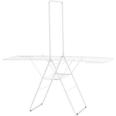 BRABANTIA - HangOn - S&eacute;choir - 25 m - Avec portant &agrave; cintres - White