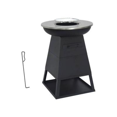 Brasero barbecue &Oslash;59cm avec espace de rangement IZALCO