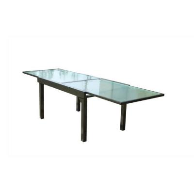 BRESCIA - Salon de jardin - Table extensible en aluminium