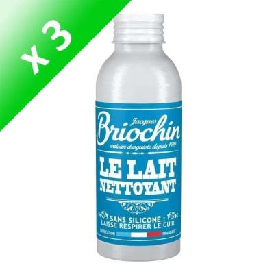 Jacques Briochin Lait soin Cuir 100 ml - Lot de 4