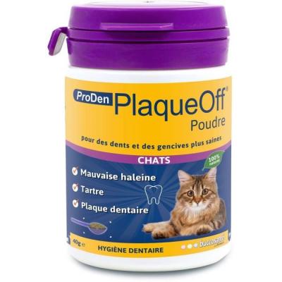 PlaqueOff ProDen 2x40g - Soin dentaire ProDen PlaqueOff pour chat