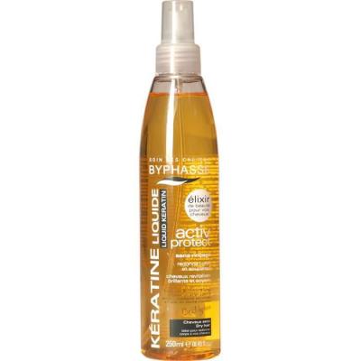 Byphasse K&eacute;ratine liquide activ protect cheveux secs 250ml 250 ml