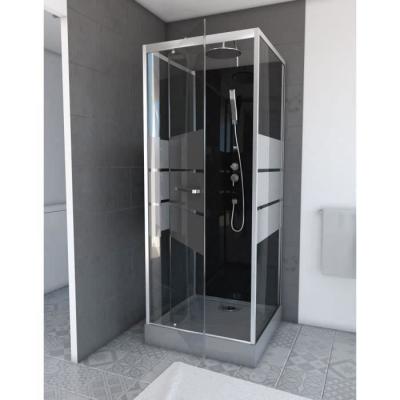 Cabine de douche carr&eacute;e 80x80x220cm - SCRATCHY 80